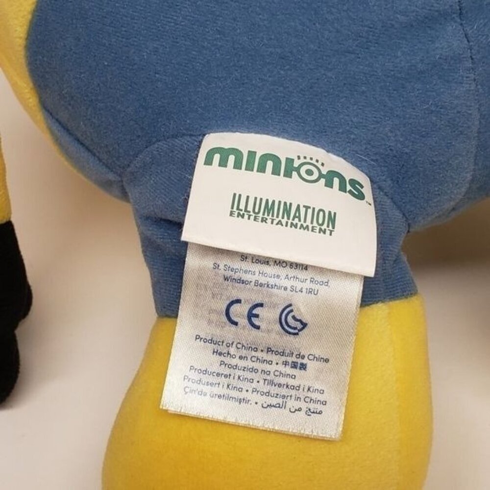 Build a Bear 12" Minions Bob 2015 Plush - Picture 4 of 5